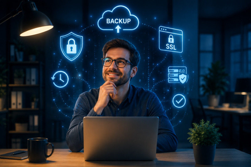 Backups, Security and Peace of Mind: Protecting Your Website